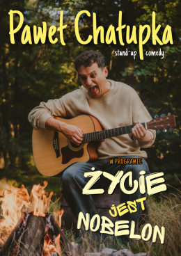 Radzymin Wydarzenie Stand-up Paweł Chałupka - nowy program: Życie jest nobelon