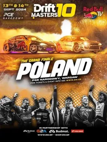 Warszawa Wydarzenie Sporty motorowe Drift Masters, Grand Finale 2024, Poland, PGE Narodowy, Paddock III (ważny z biletem na sobotę lub 2