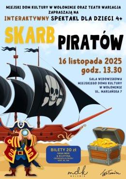 Wołomin Wydarzenie Spektakl SKARB PIRATÓW - Teatr Wariacja