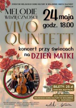 Wołomin Wydarzenie Koncert Vivo Quintett | Melodie wdzięczności