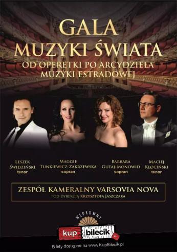 Legionowo Wydarzenie Koncert GALA MUZYKI ŚWIATA opera, operetka, musical, estrada